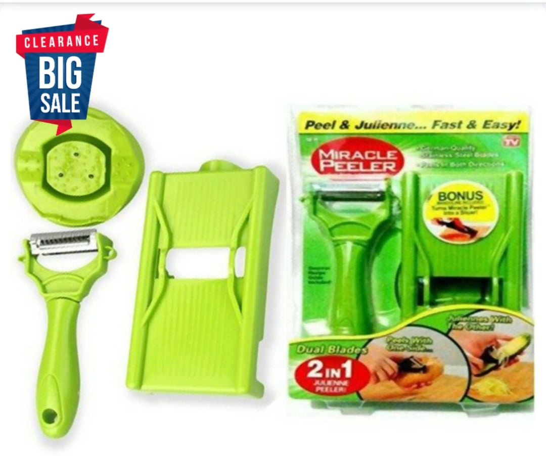 2 In 1 Julienne Peeler | For Your Home | Kitchen | Brand New