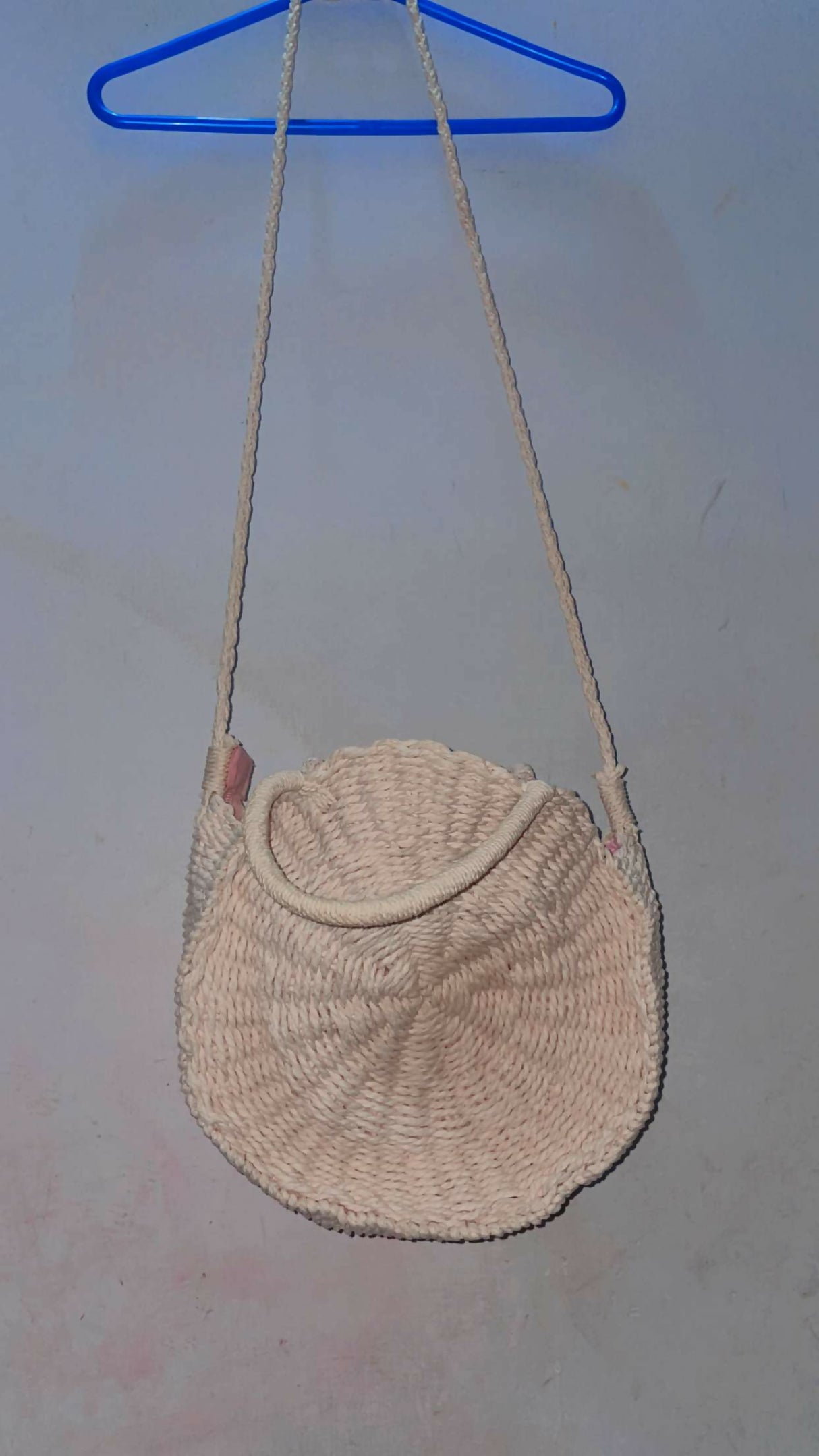 Cream Round Bag | Women Bags | Crossbody Bag | Small | Preloved