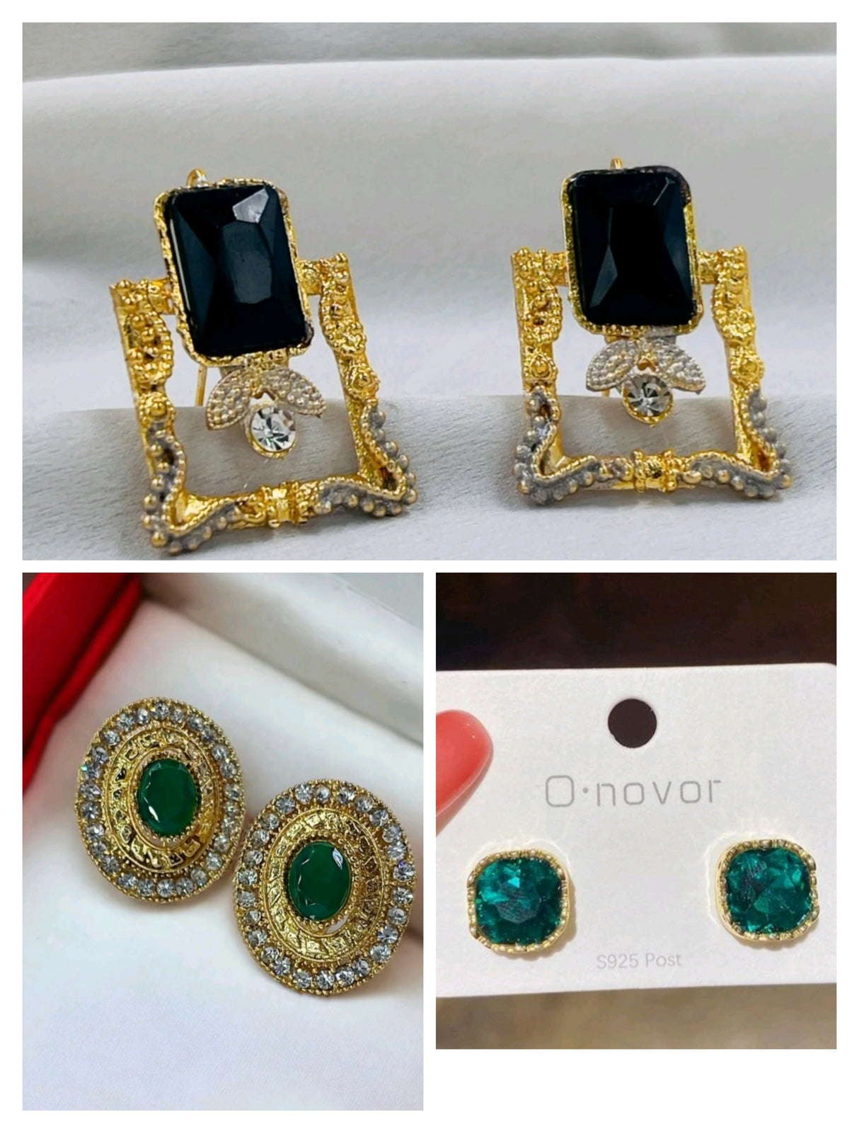 Pack of 3 pairs of earrings (200-176-737) | Women Jewelry | Earrings | Brand New