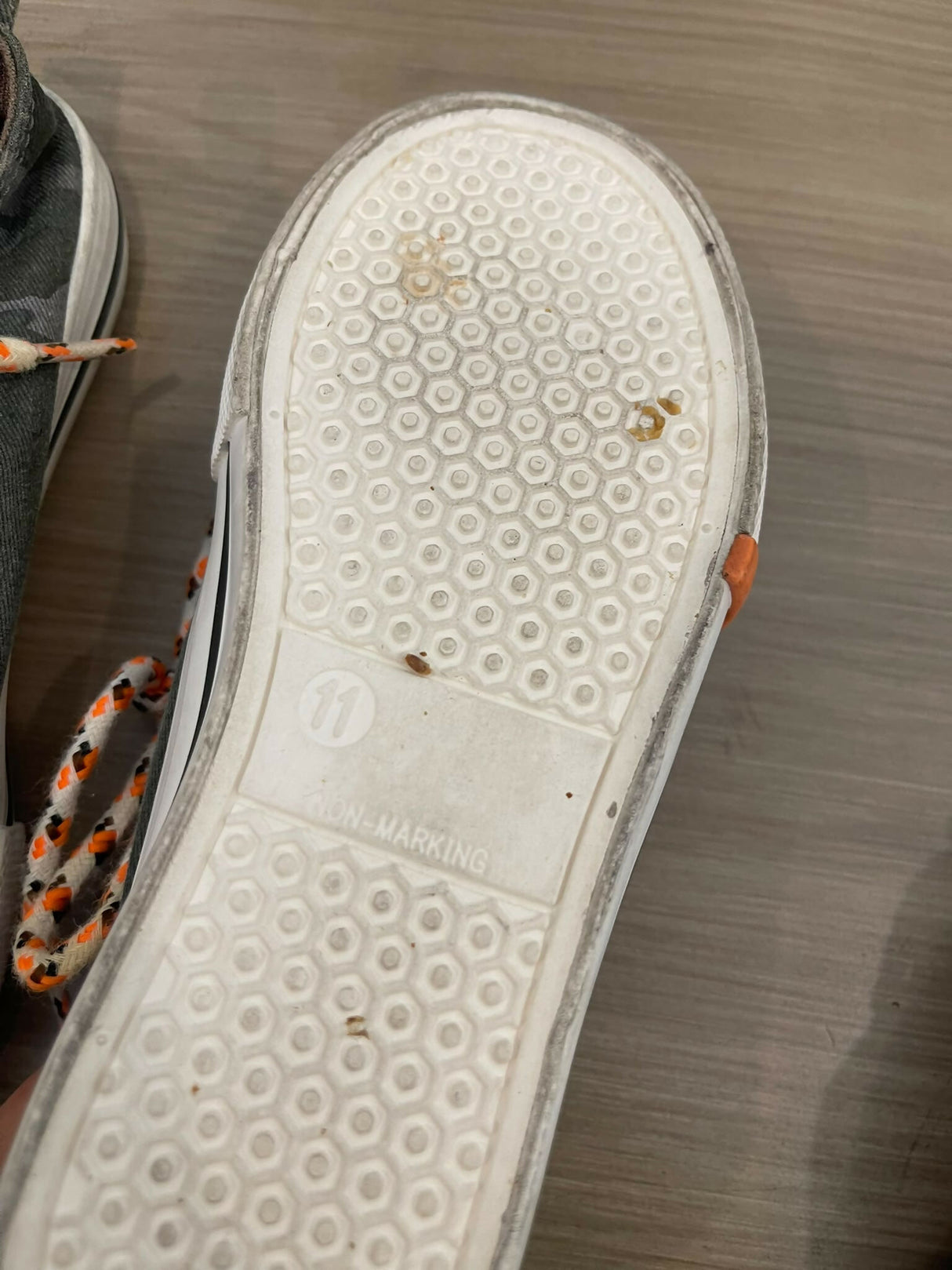 George | Kids | Boys Shoes & Accessories | Size : 11 | White & Black | Preloved