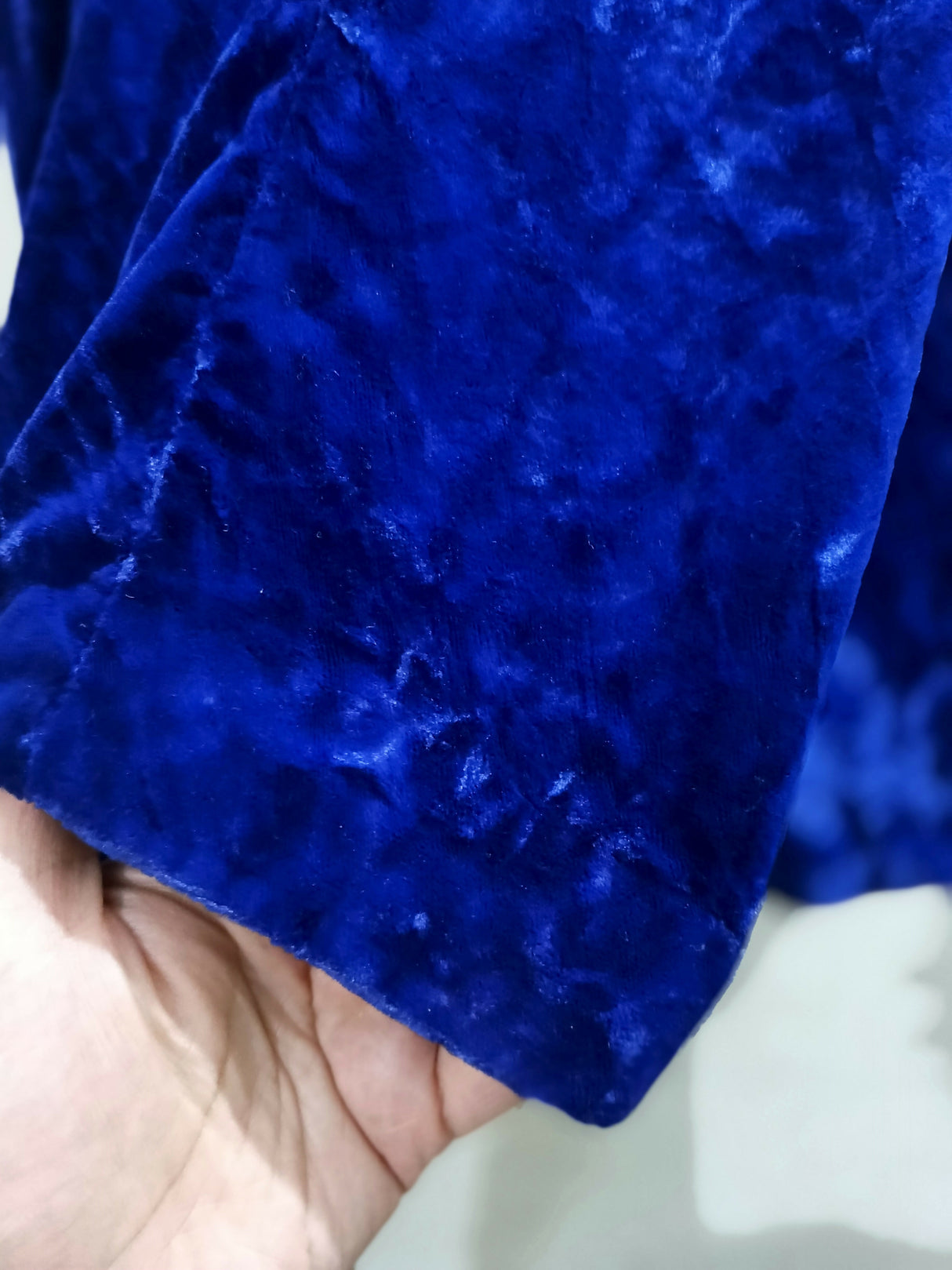 Blue Velvet Suit | Women Locally Made Formals | Medium | Preloved