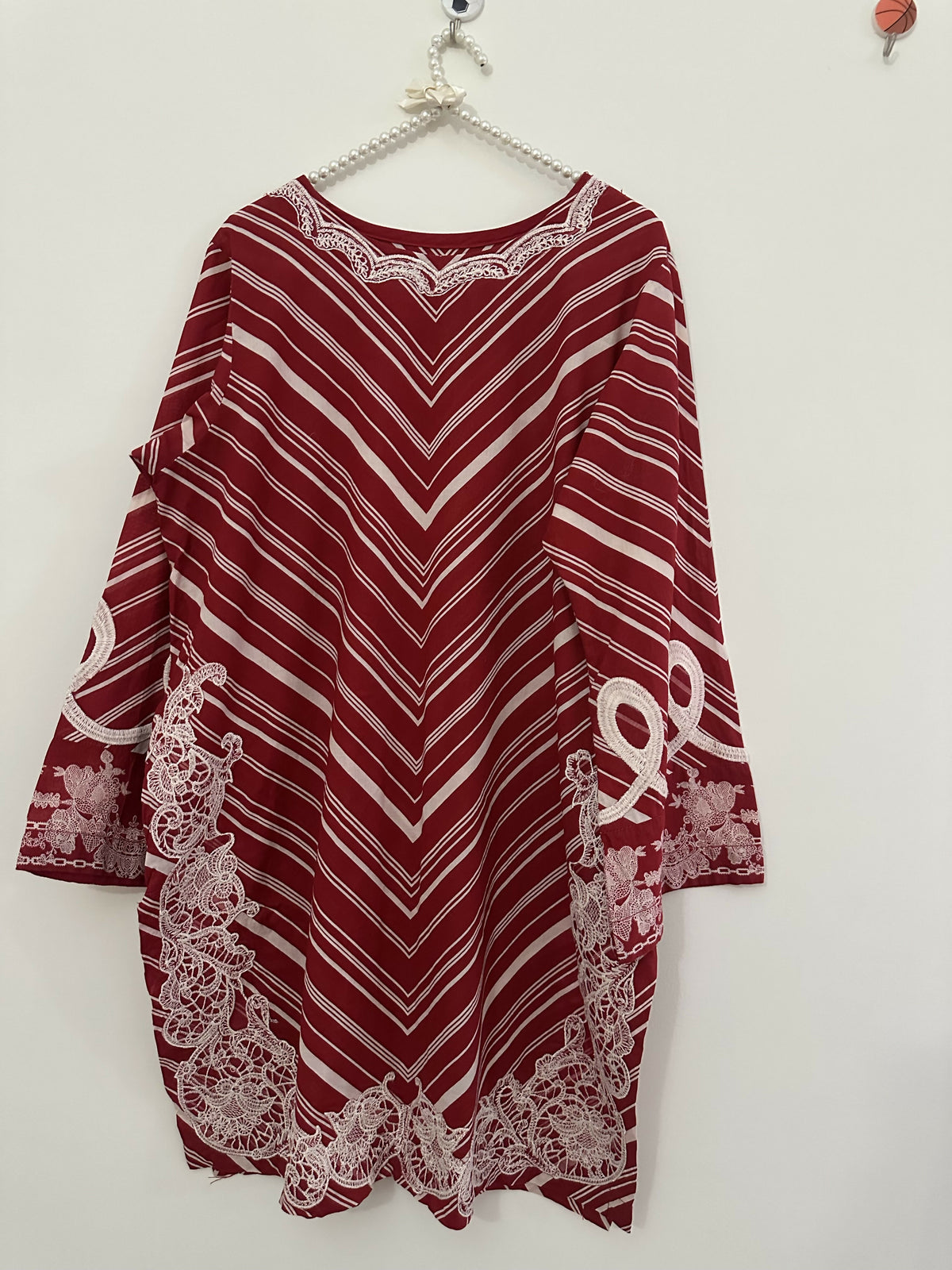 Sana Safinaz | Women Branded Kurta | Maroon | Medium | Worn Once