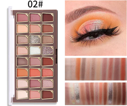 Buy Missrose Rose 24-Color Eyeshadow PAN in Pakistan