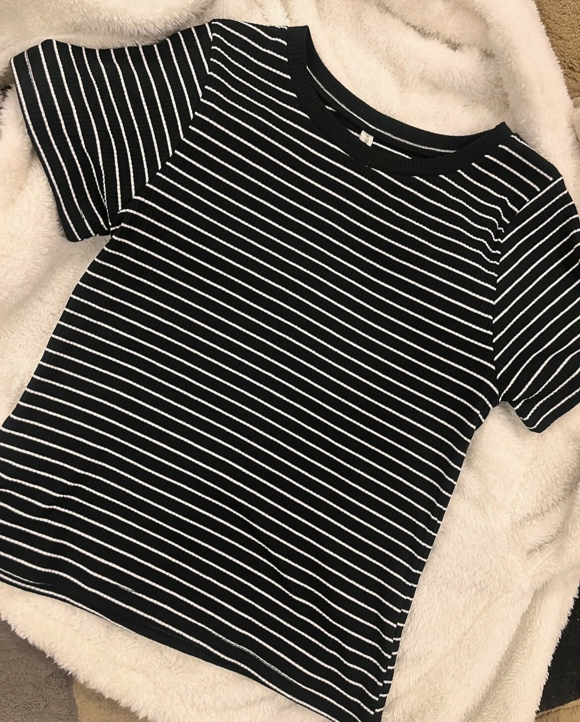 Stripe Shirt | Women Tops & Shirts | Medium | Worn Once