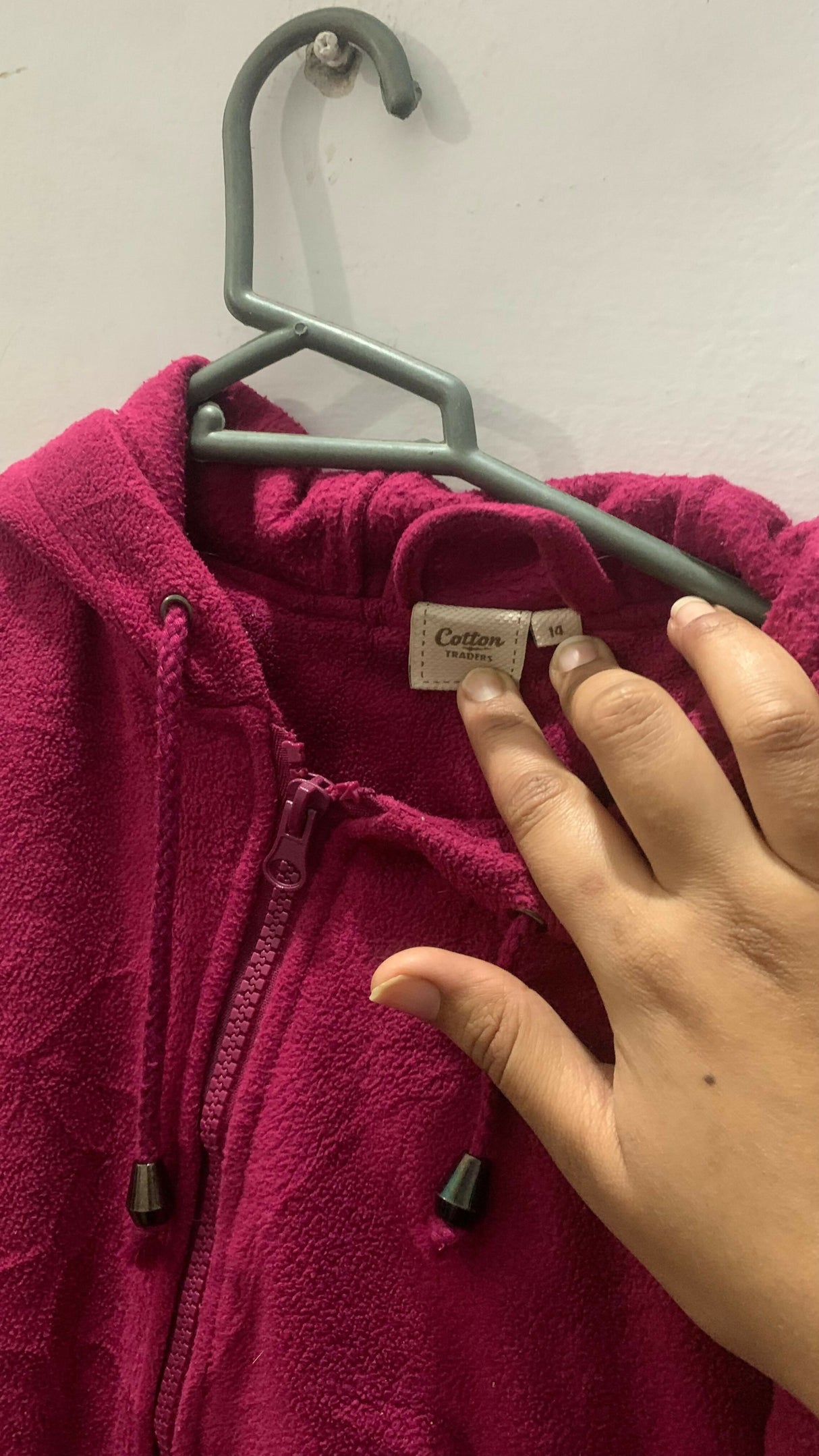 Pink Coat With Cap | Women Sweaters & Jackets | Medium | Preloved