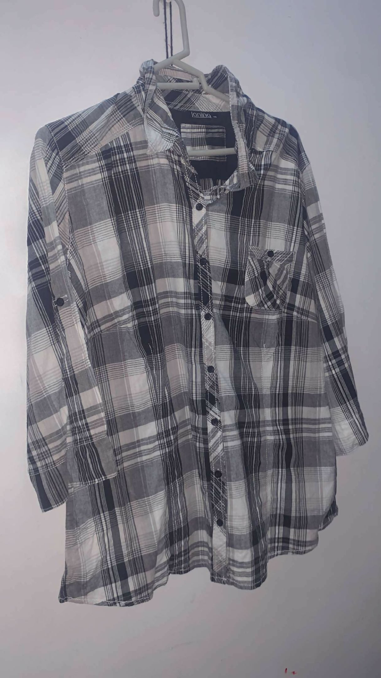 Black Button Down | Women Tops & Shirts | Large | Preloved