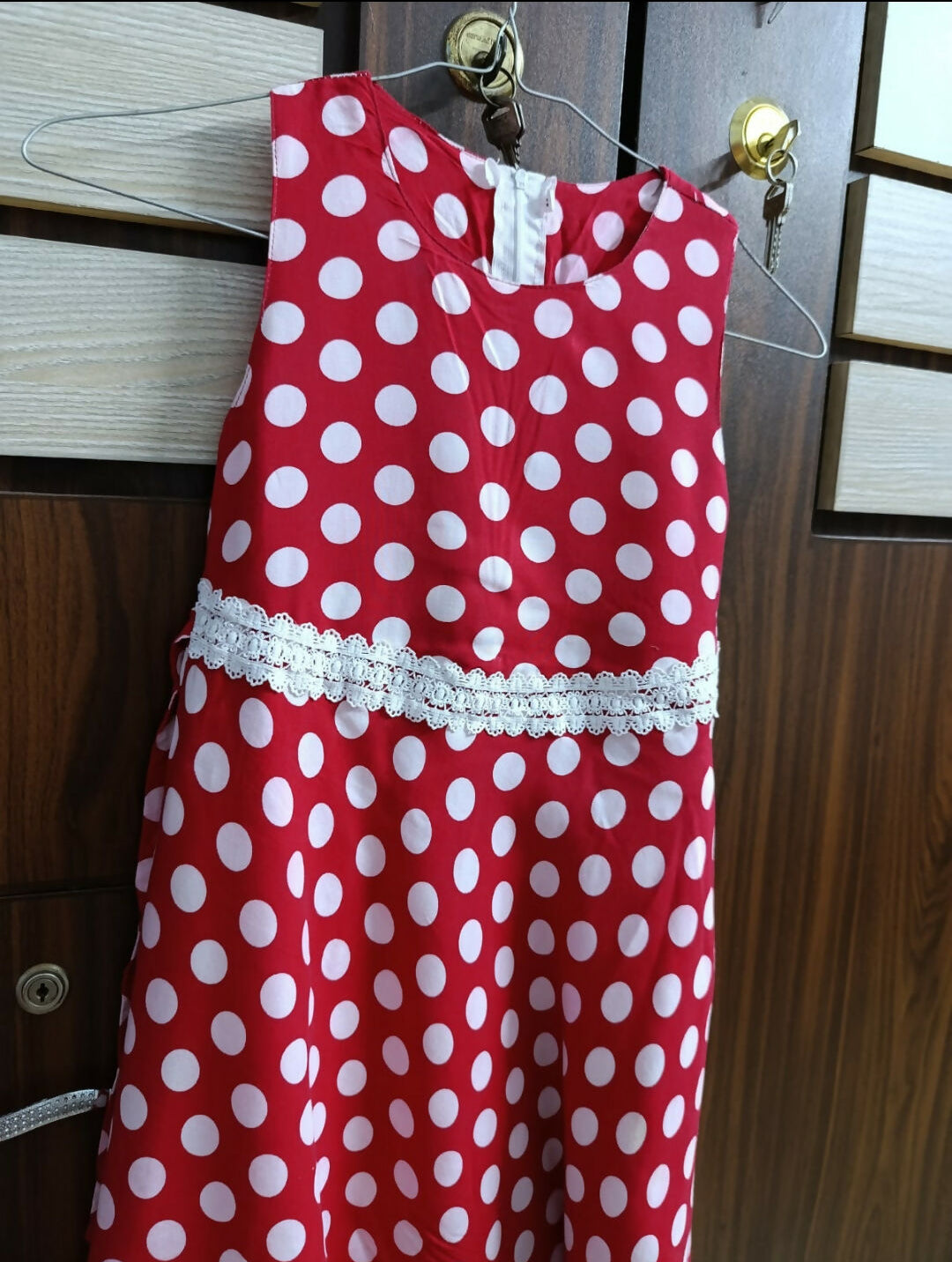 Polka Dot Frock | Kids | Girls Skirts & Dresses | Size: 6 to 8 Yrs | Preloved