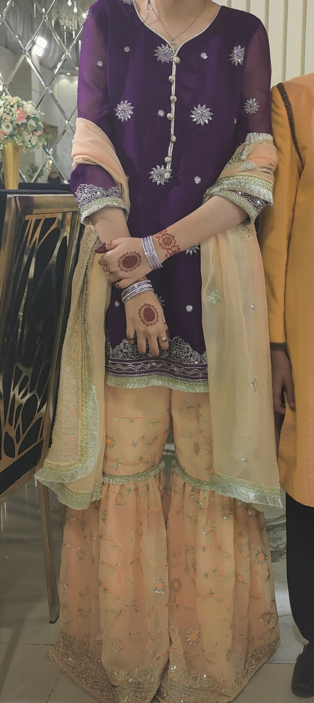 Gharara Suit | Women Locally Made Formals | Medium | Worn Once