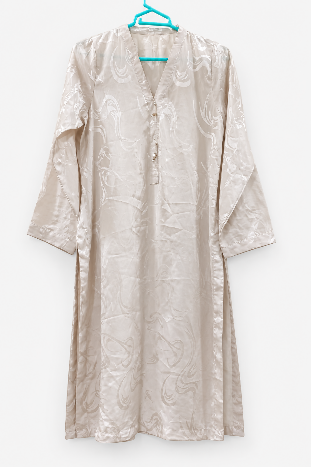 Off White Kurta | Women Locally Made Kurta | Small | Worn Once