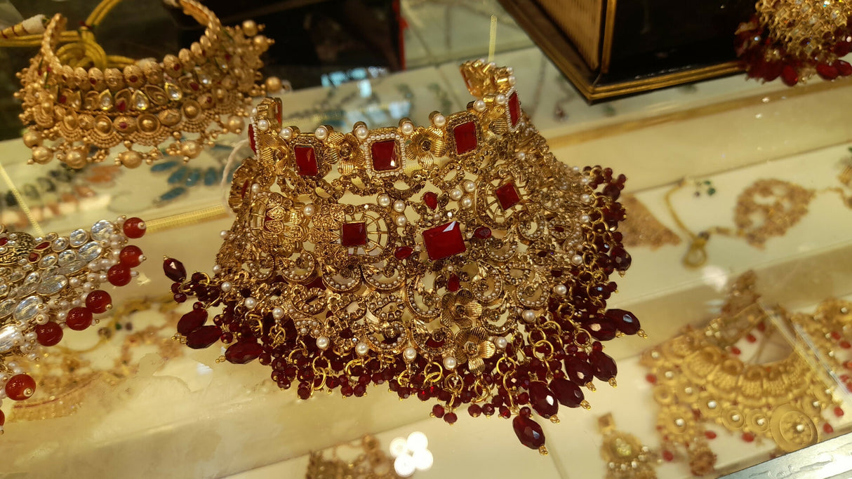 Bridal jewllery Set | Women Jewelry | Wedding Jewelry & Sets | Pieces: 05 | Worn Once