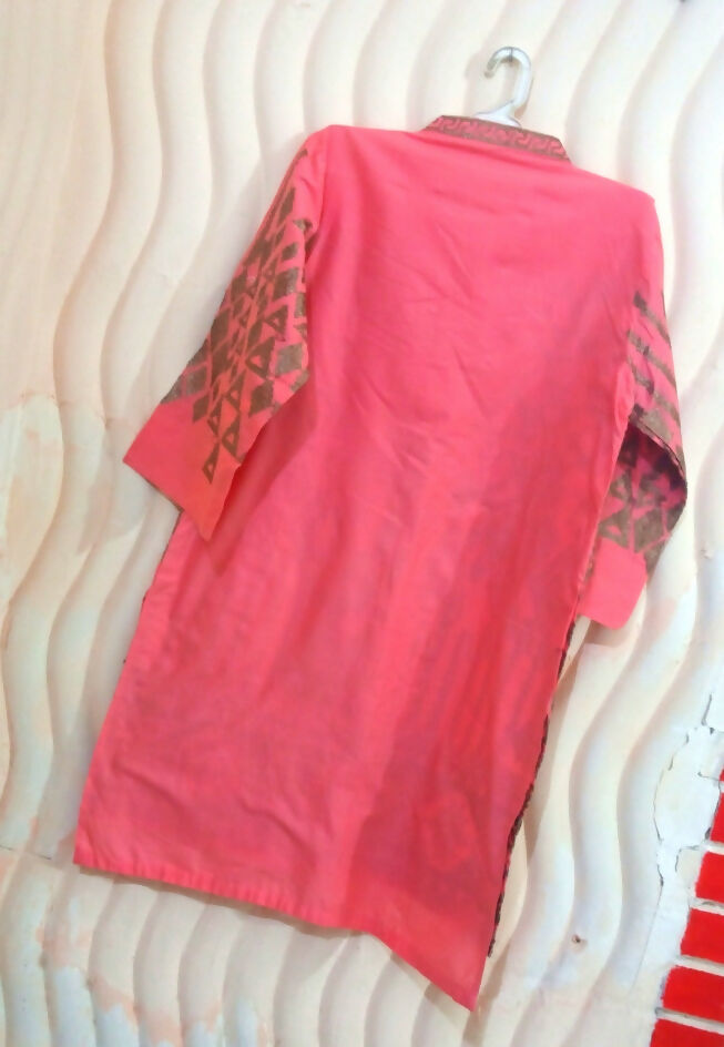 Zellbury | Women Branded Kurta | Medium | Pink Kurta | Brand New