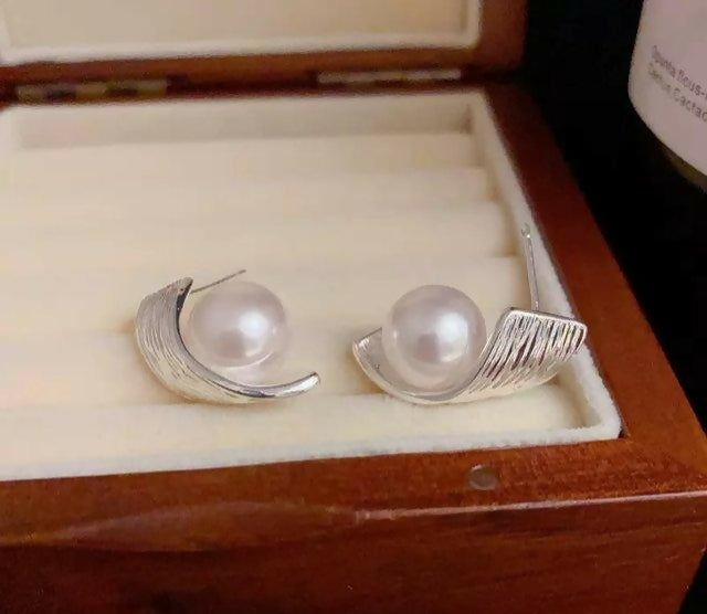 Pearl Tops Pair-01090 | Women Jewelry | Earrings | Brand New