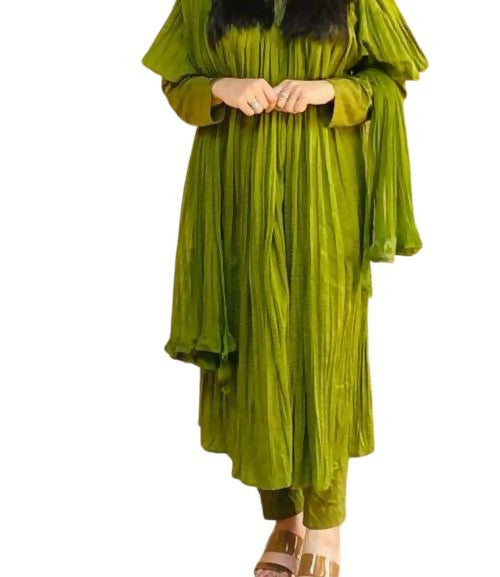 3PC Stitched Suit | Women Locally Made Kurta | Medium | Preloved