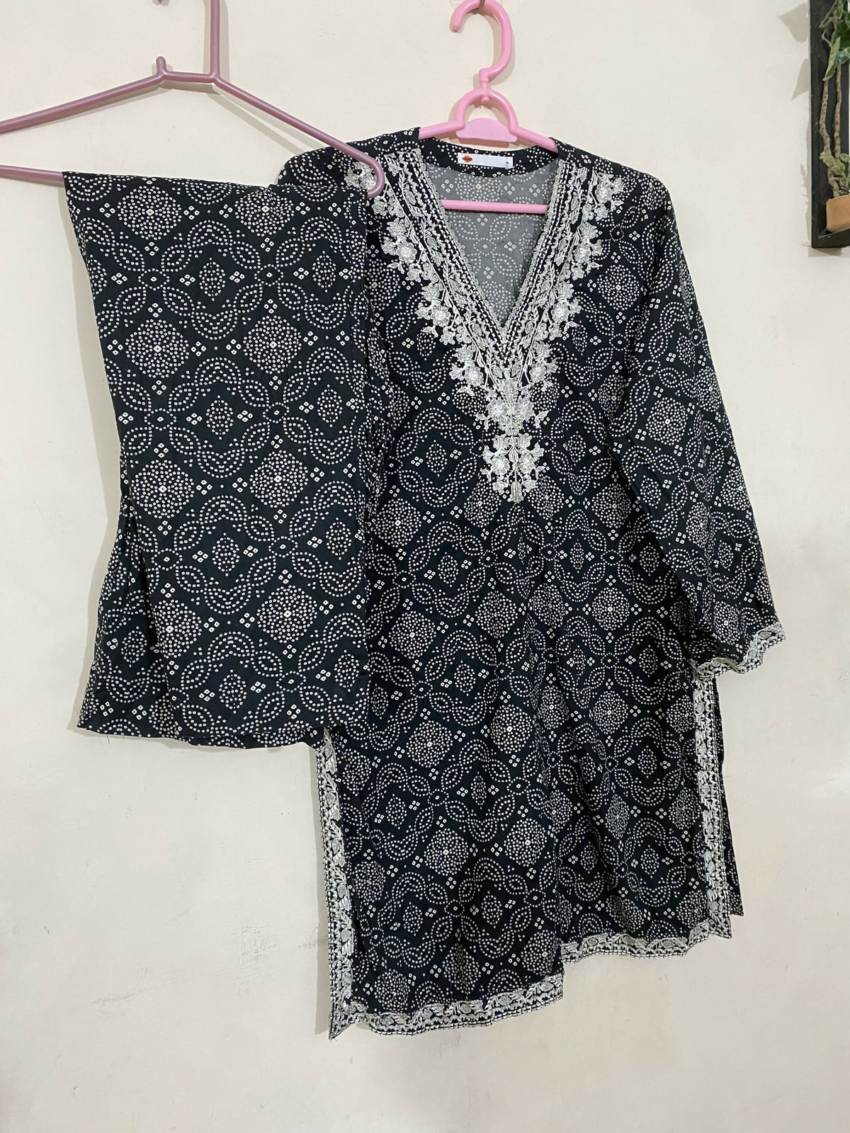 Khaadi | Women Branded Kurta | Black | Large | Worn Once