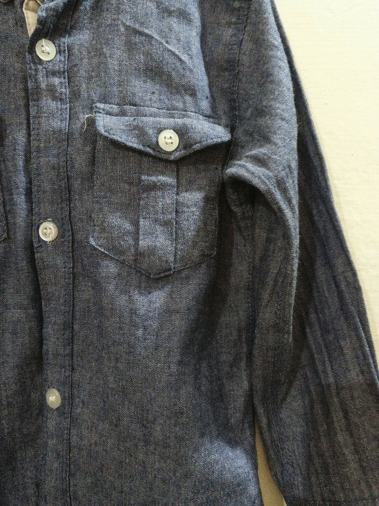 Denim Shirt | Boys Tops & Shirts | Size: 3 to 4 Years | Preloved