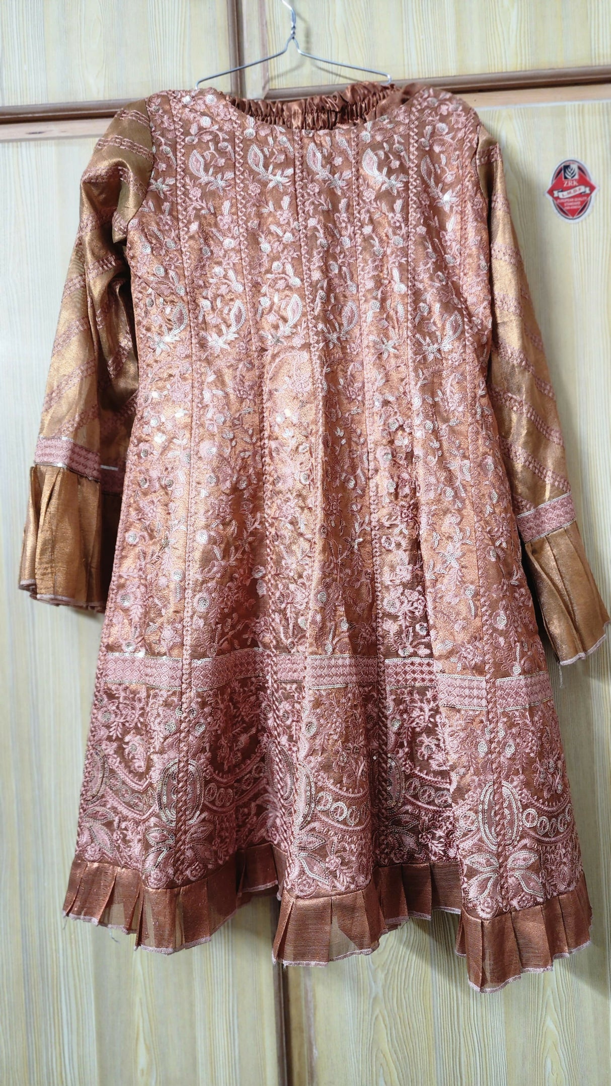 2 Pcs Frock | Women Locally Made Formals | Small | Worn Once
