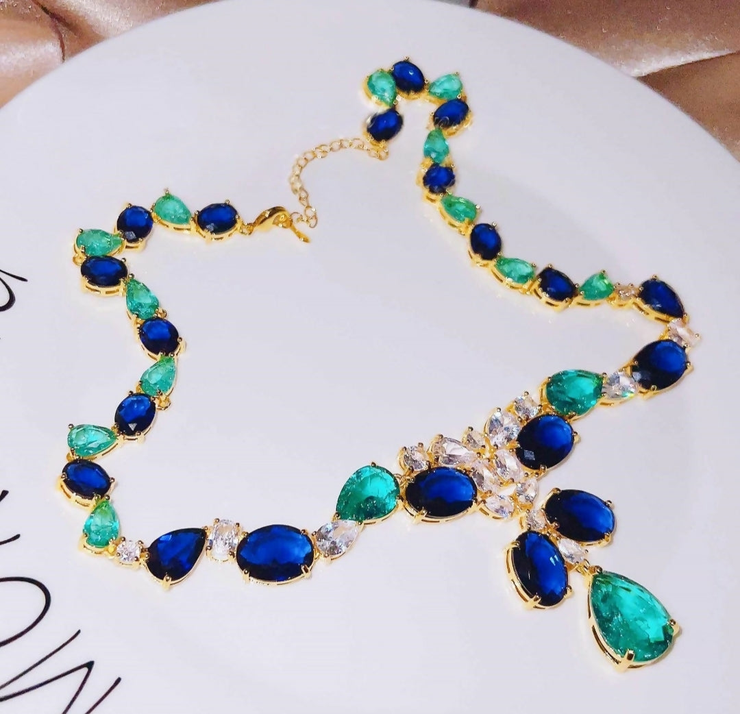 Oval Tear Necklace-00104 | Women Jewelry | Necklaces & Pendants | Brand New