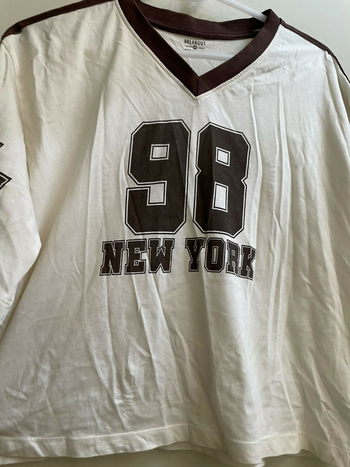 Breakout | Drop Shoulder Shirt | Men Shirts & Tops | White | Medium | Preloved