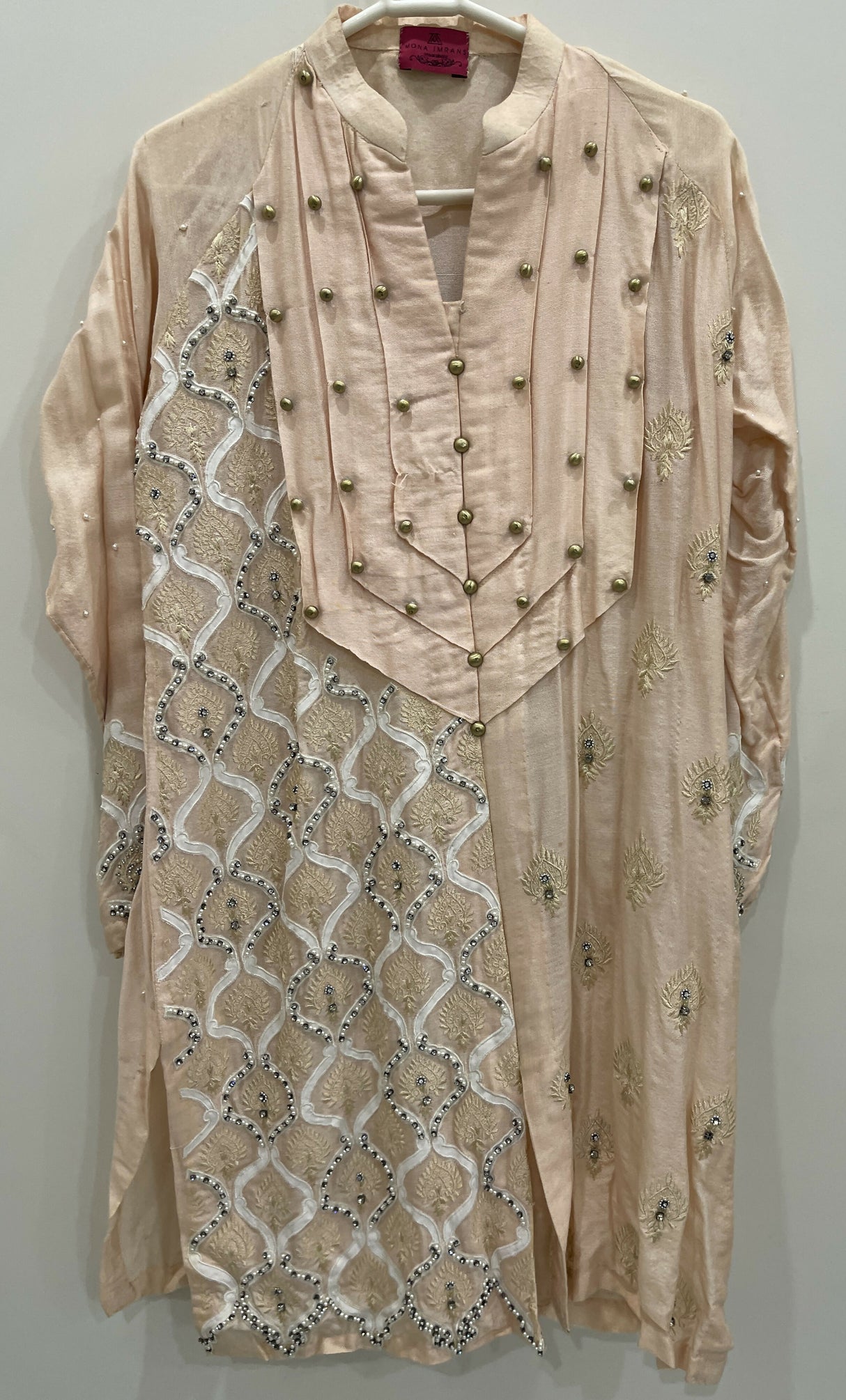 Peach Kurta | Women Locally Made Formals | Small | Preloved