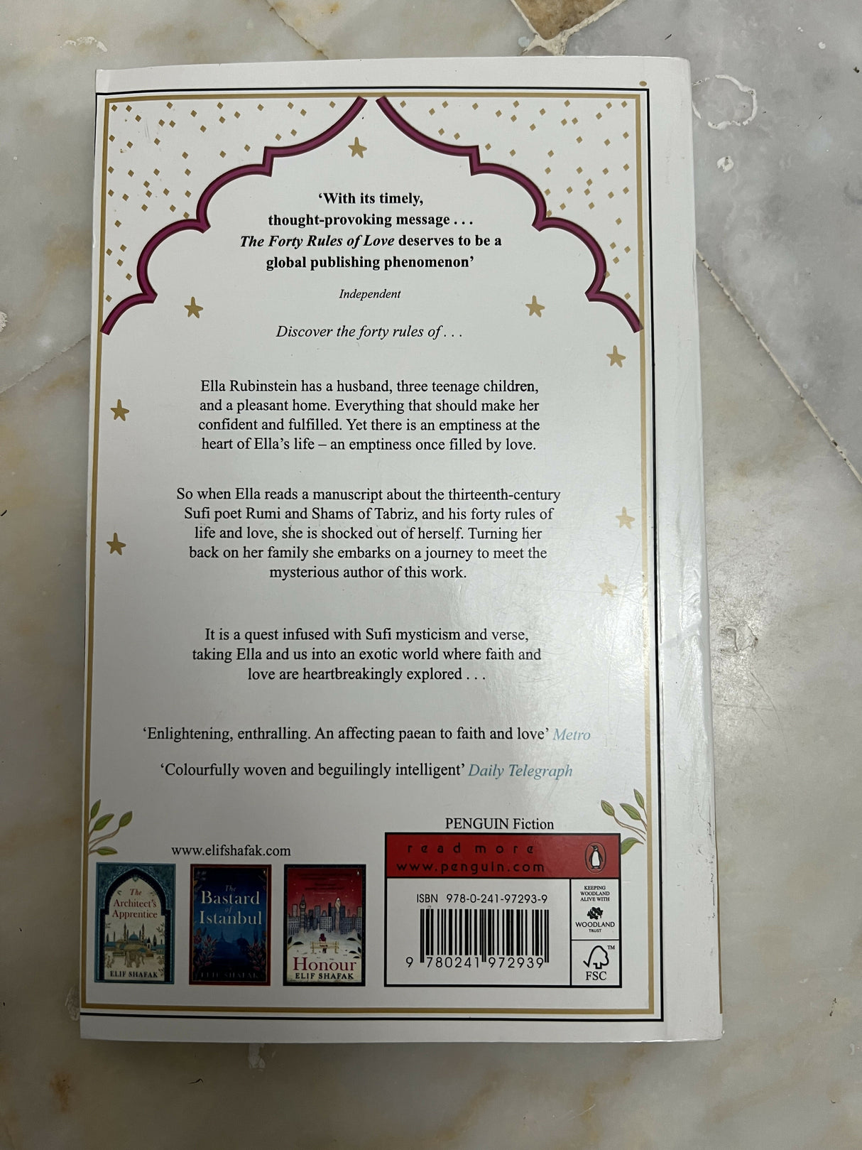 Forty Rules of Love | For Your Home | Books | New