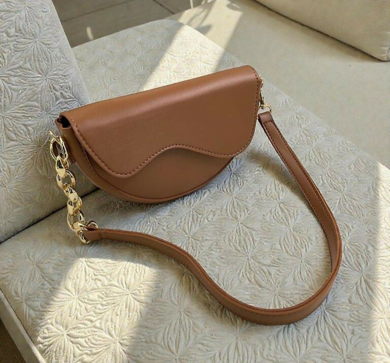 Saddle Shoulder Bag (00072-00075) | Women Bags | Medium | Brand New