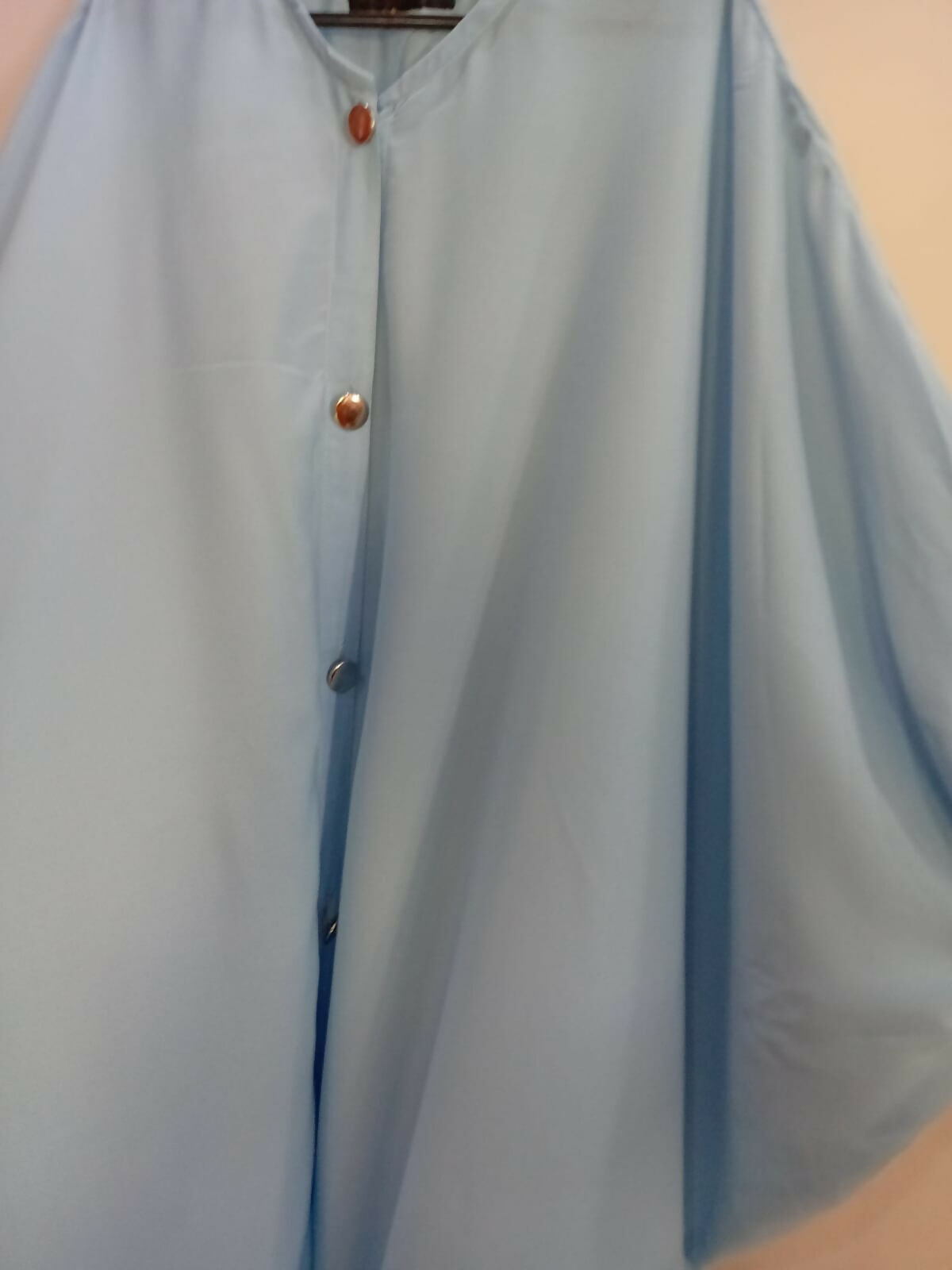 Sky Blue Kaftan Abaya | Women Accessories | Large | Brand New