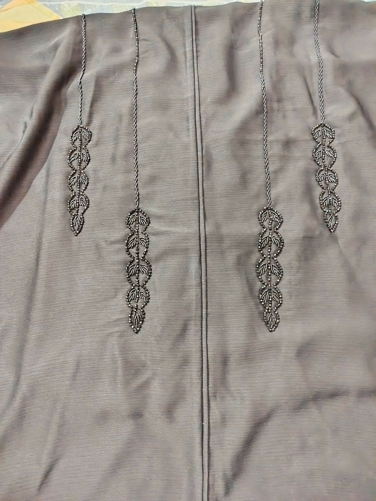 Imported Beautiful Handwork Black Abaya | Women Accessories | Large | New