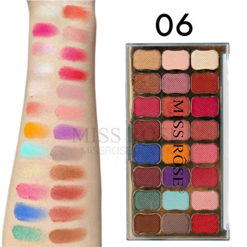 Buy Miss Rose 24 Color Eye Palette in Pakistan