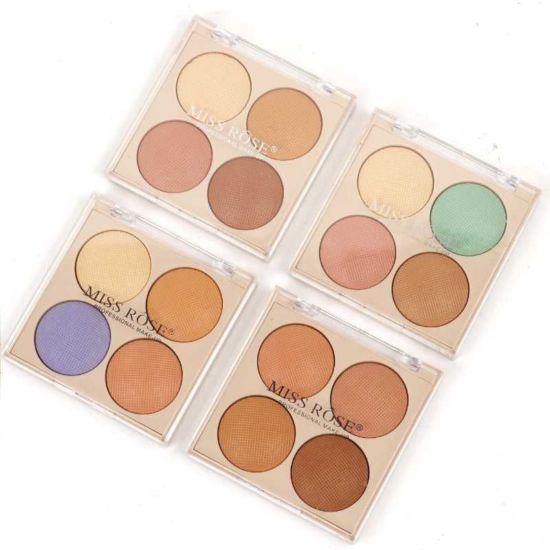 Buy Miss Rose 4 Color Concealer Contour palette in Pakistan