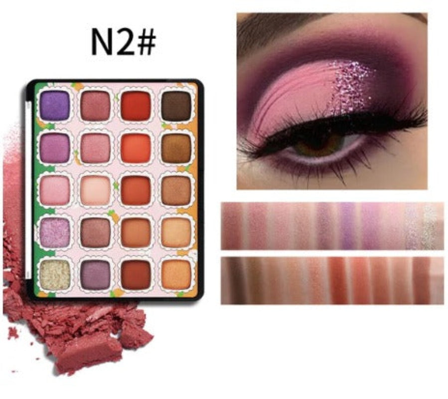 Buy Miss Rose 20 color eye shadow in Pakistan