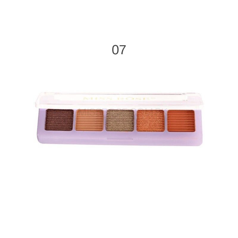 Buy Missrose 5 color soft glam eye palette in Pakistan