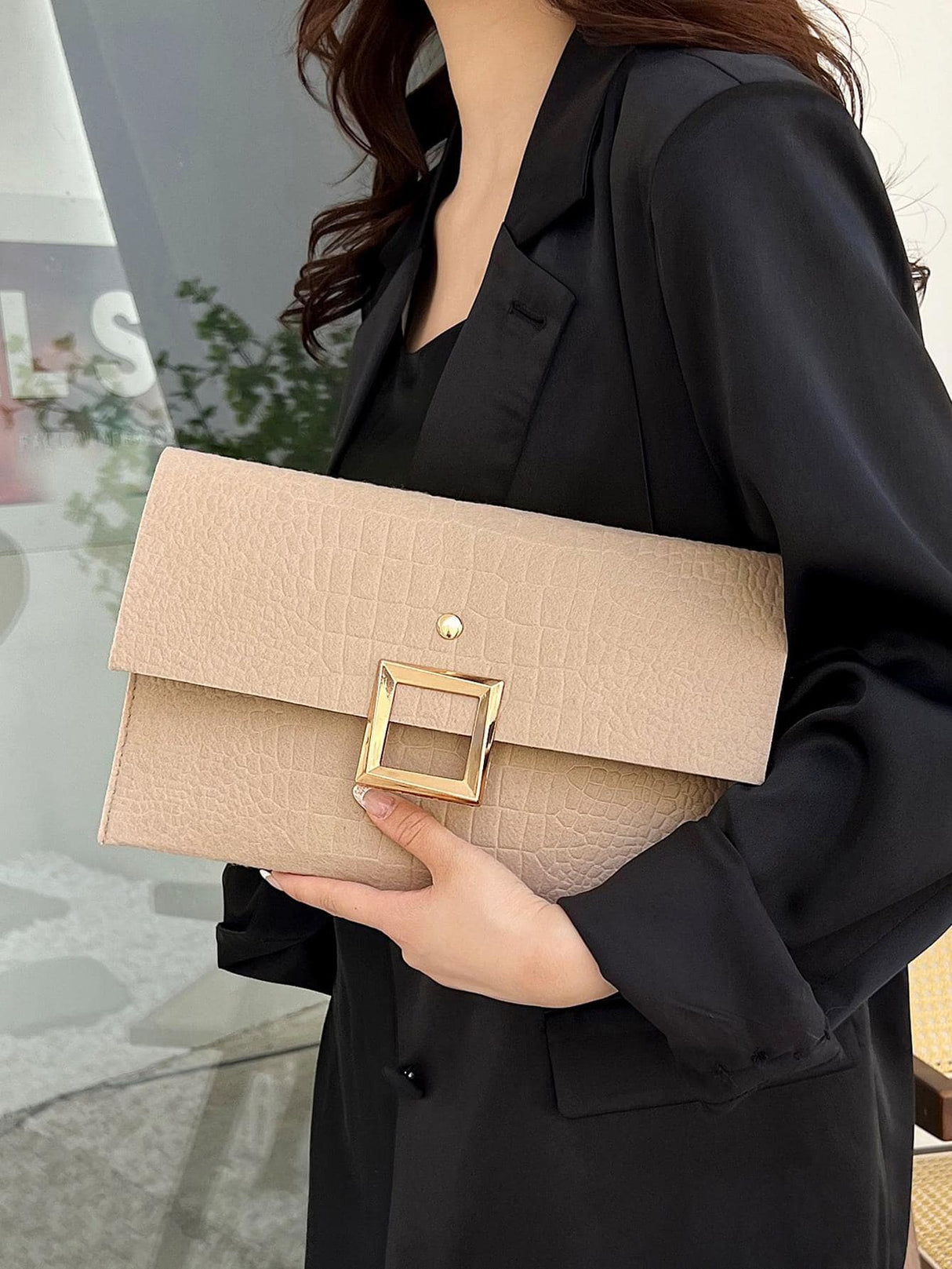 Buy SHEIN Women's Envelope Clutch Handheld Bag in Pakistan