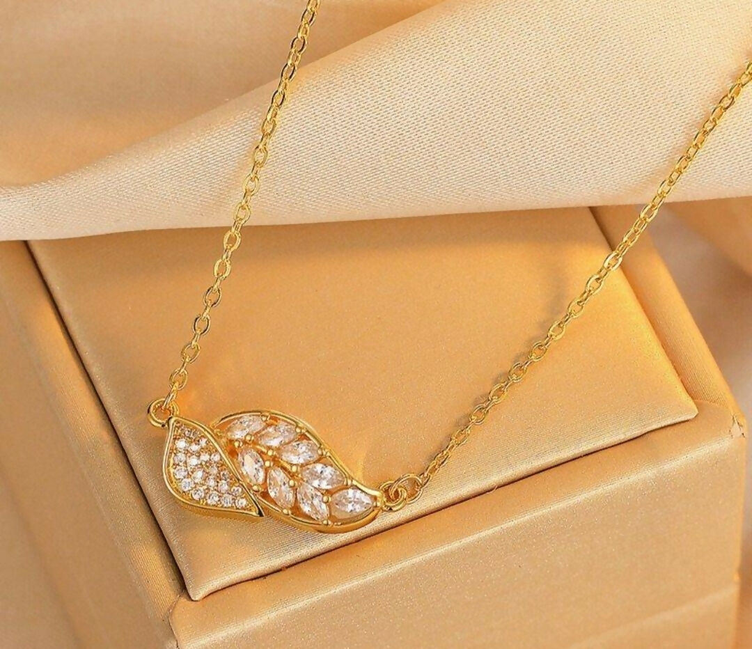 Leaf Necklace-300 | Women Jewelry | Necklaces & Pendants | Brand New