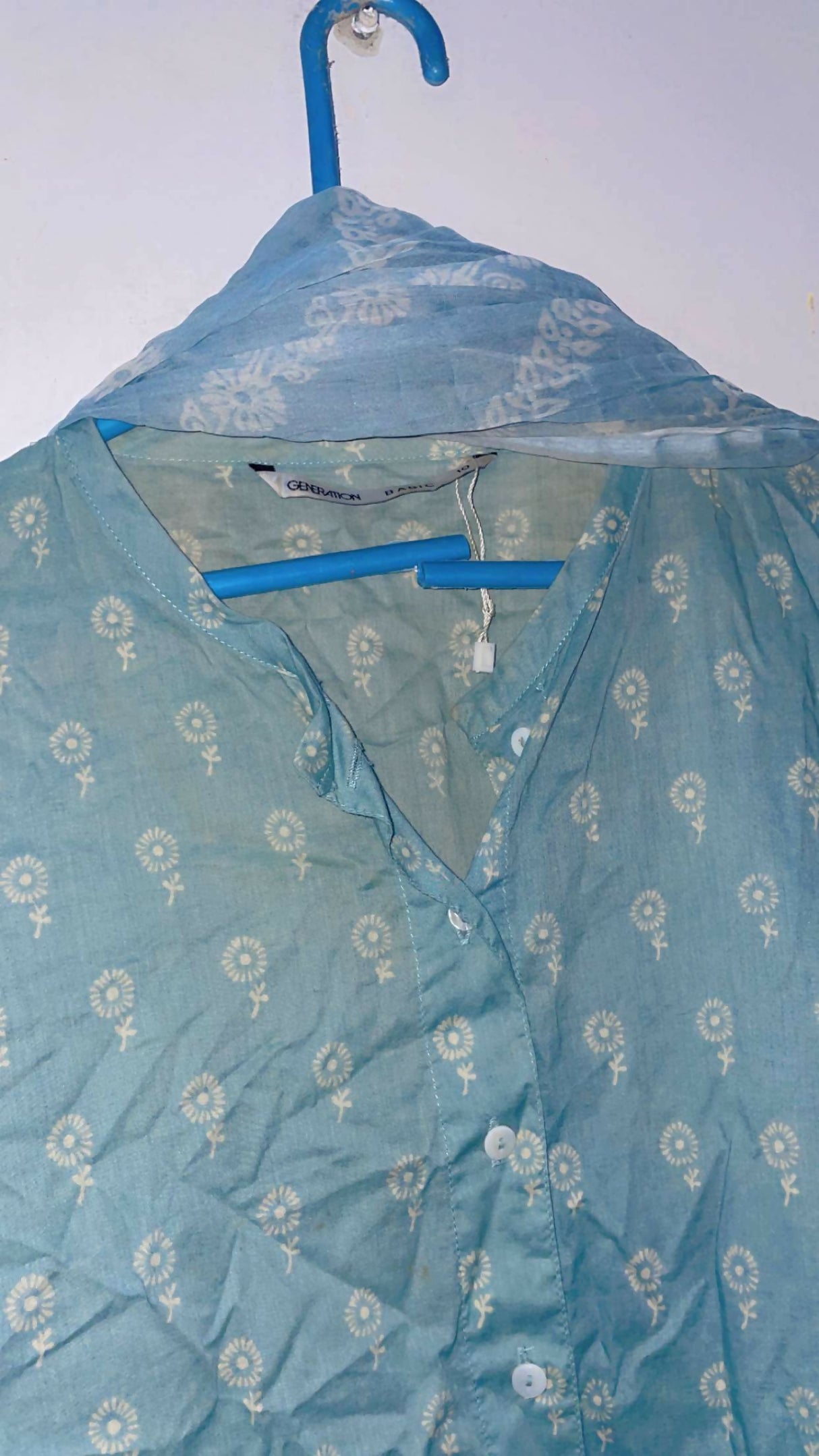 Generations | Women Branded Kurta | Medium | Blue | Preloved