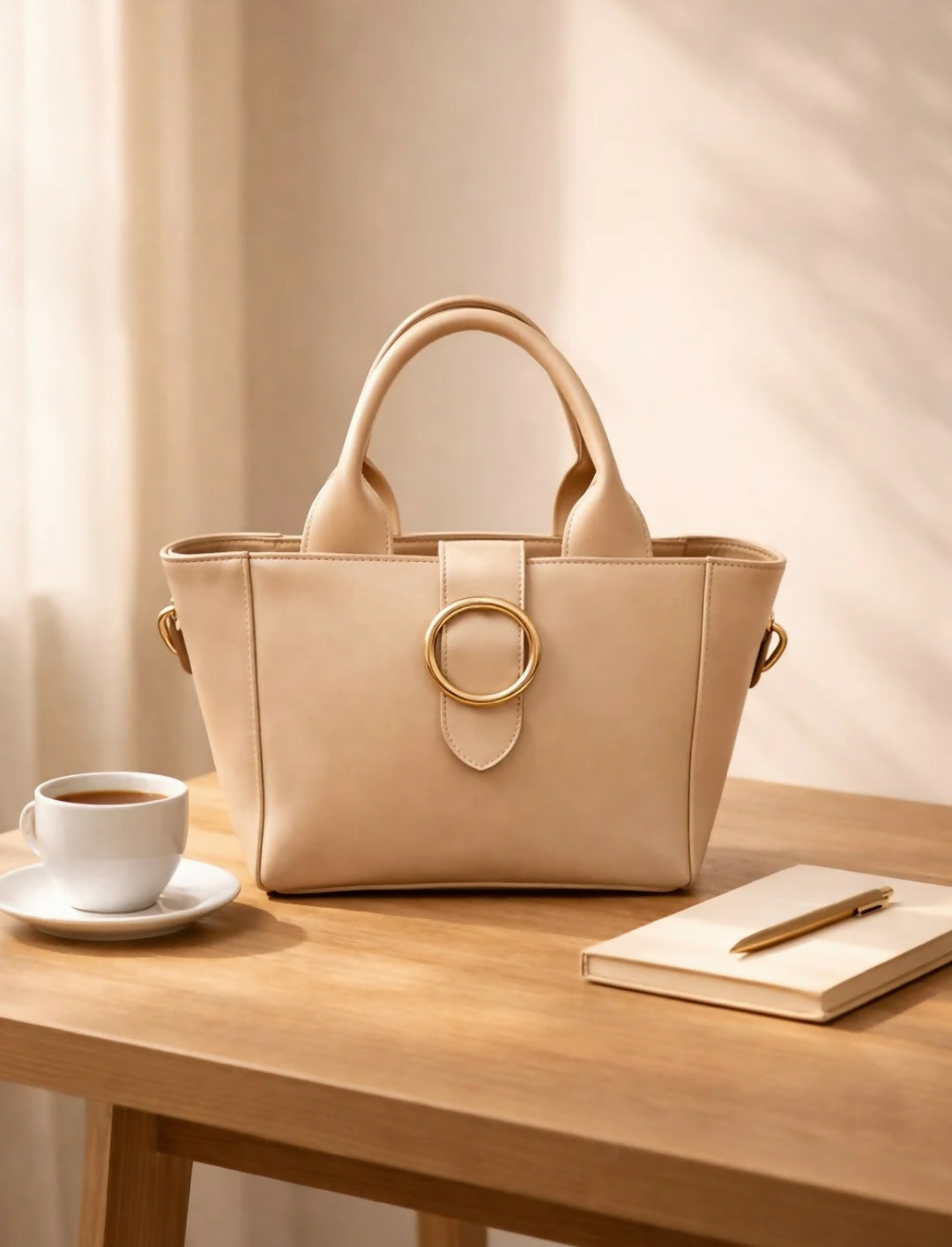 Round Lock Handbag | Women Bags | Large | Brand New
