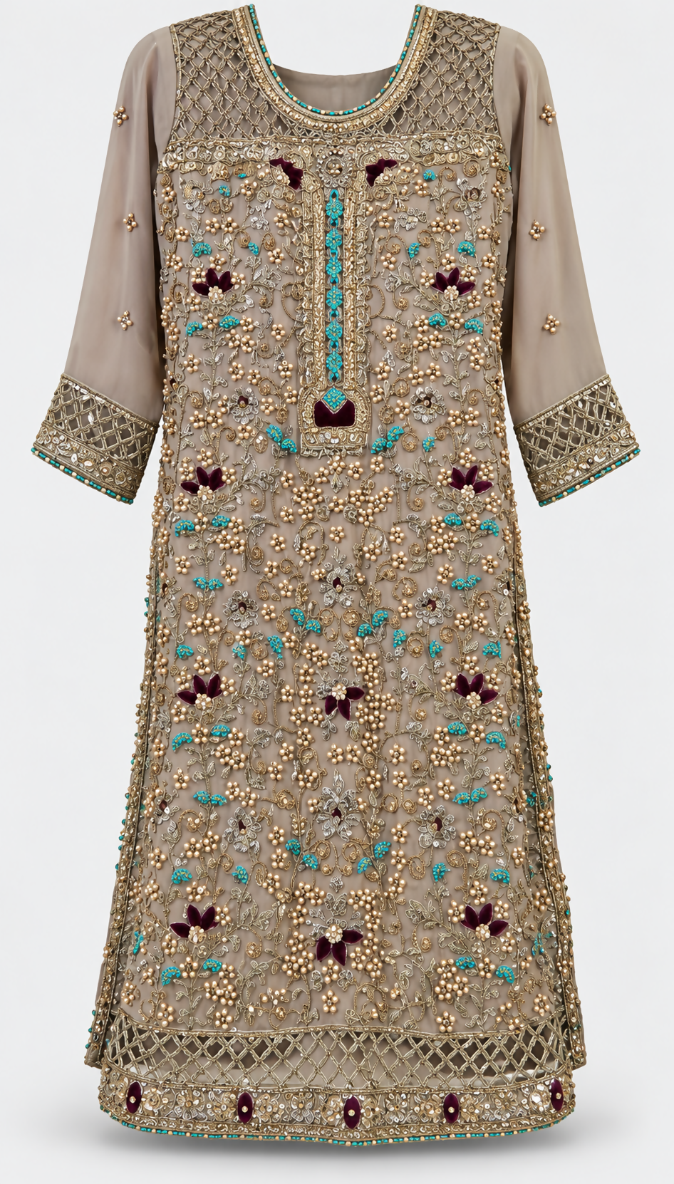R-sheen Bridals | Women Branded Formals | Medium | Worn Once