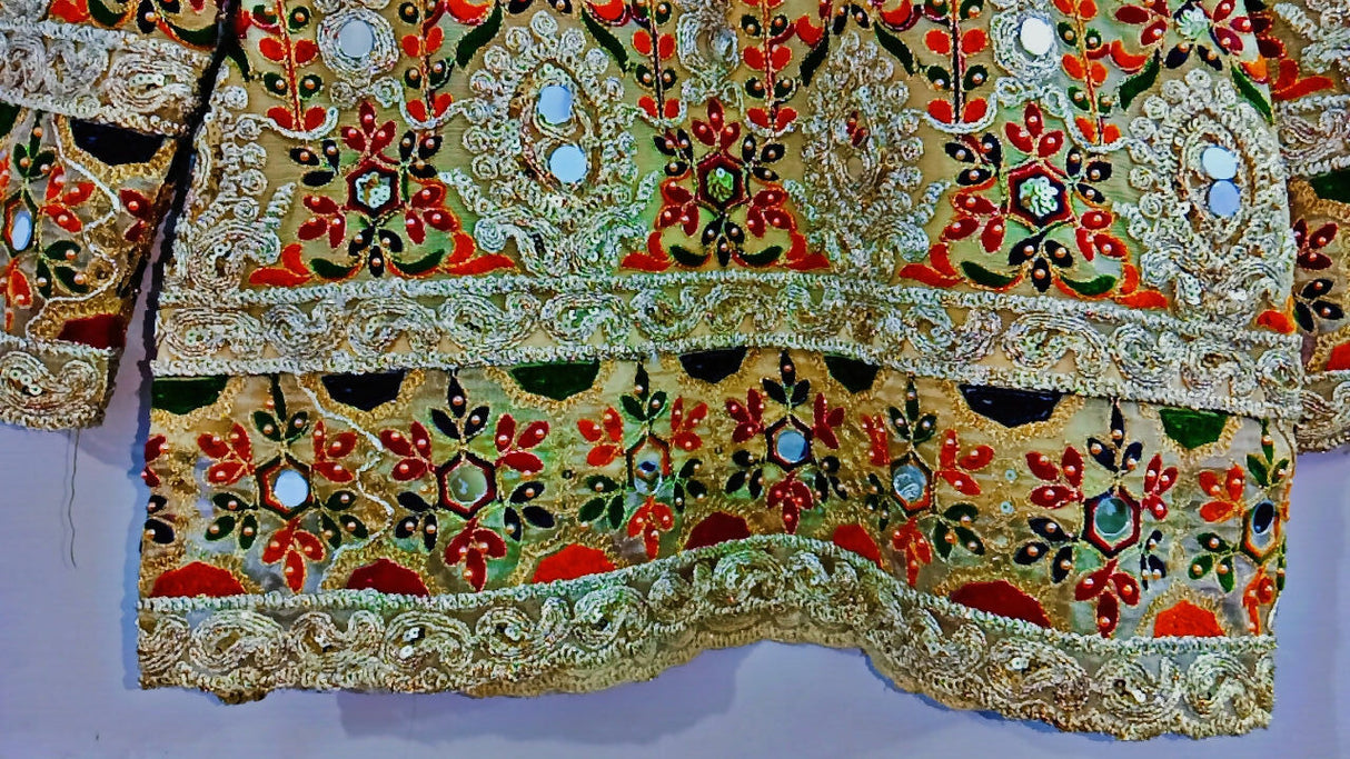 Full Embroidered Shirt | Women Locally Made Foramls | Small | Worn Once