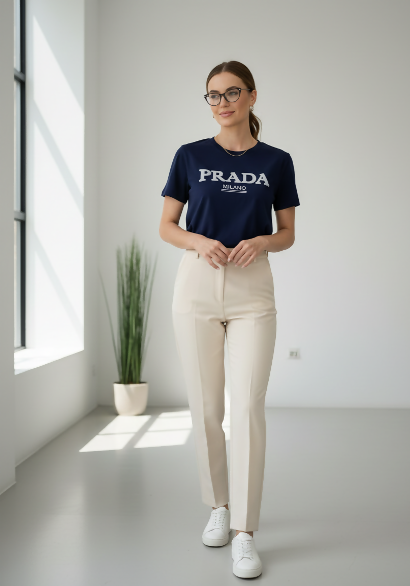Unisex Prada T Shirt | Men Shirts & Tops | Size: All Sizes | Brand New