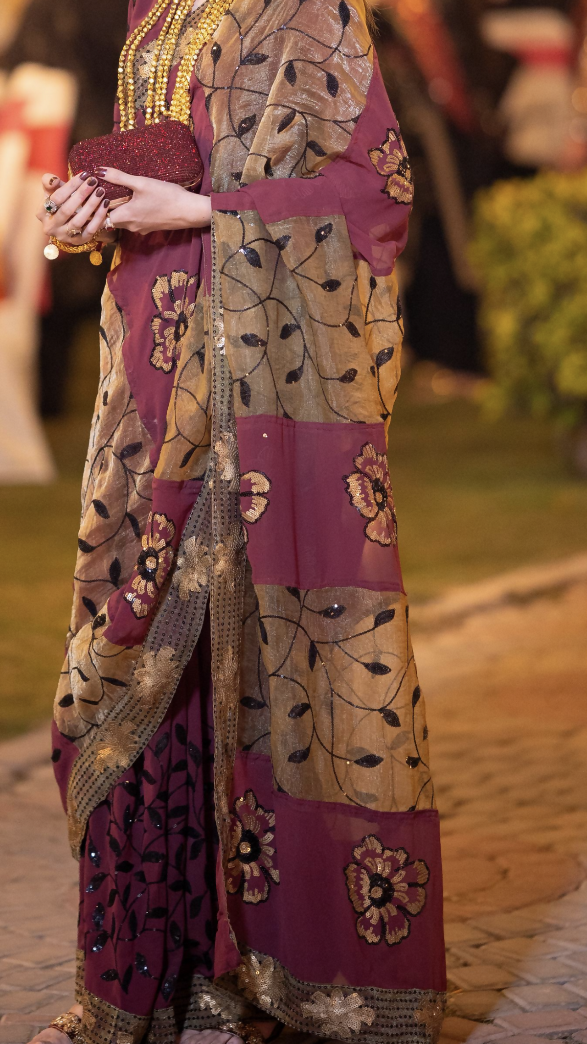 Embroidered Saree | Women Locally Made Formals | Sarees | Small | Worn Once