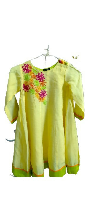 Junaid Jamshed | Girls Skirts & Dresses | Size: 4 to 6 Yrs | Worn Once