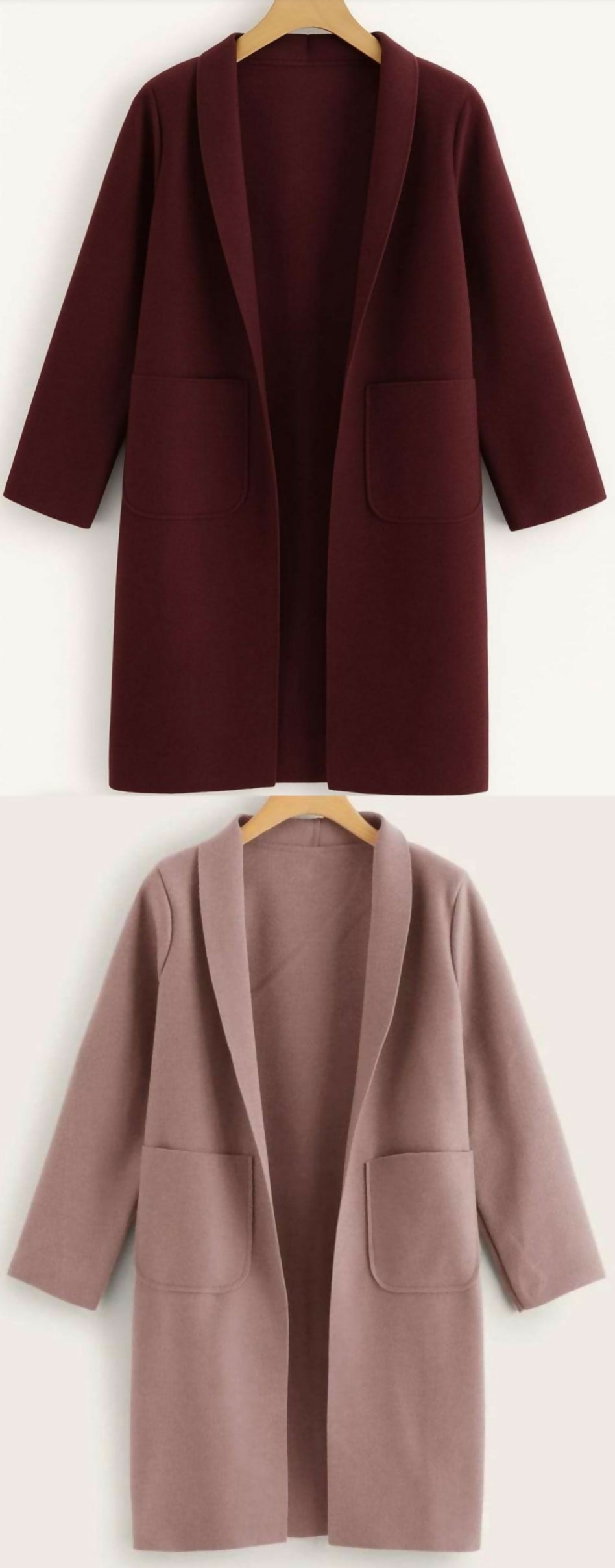 Pack of 2 Long coats for Women | Women Winter Clothing | Coats & Jackets | Brand New