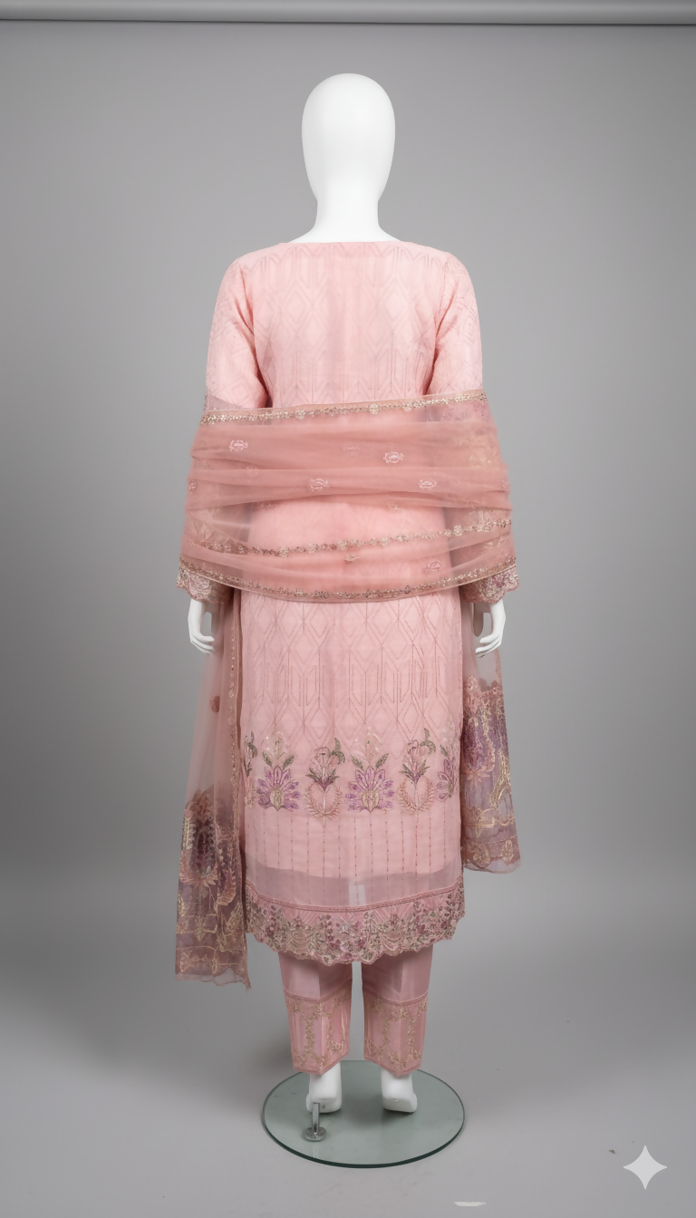 The Rosewater Meadow |Women Locally Made Kurta |Medium | Worn Once