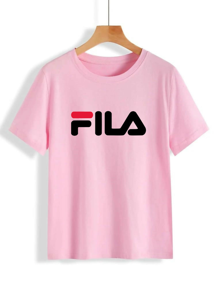 Fashion Holic | Fila Printed T Shirt | Women Tops & Shirts | All Sizes | New