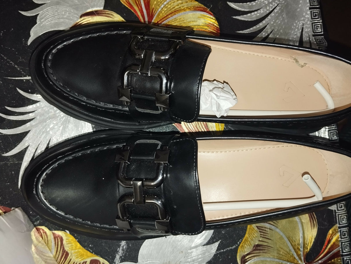 Almas | Black Loafers | Women Shoes | Casual Shoes | Size:41 | Brand New