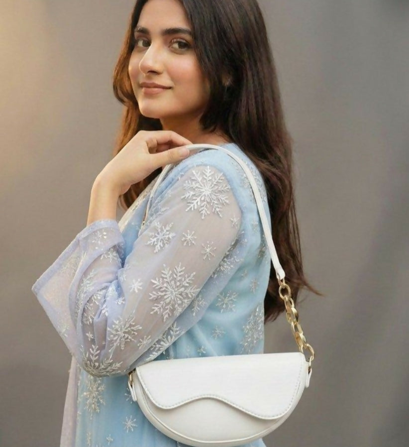 Saddle Shoulder Bag (00072-00075) | Women Bags | Medium | Brand New