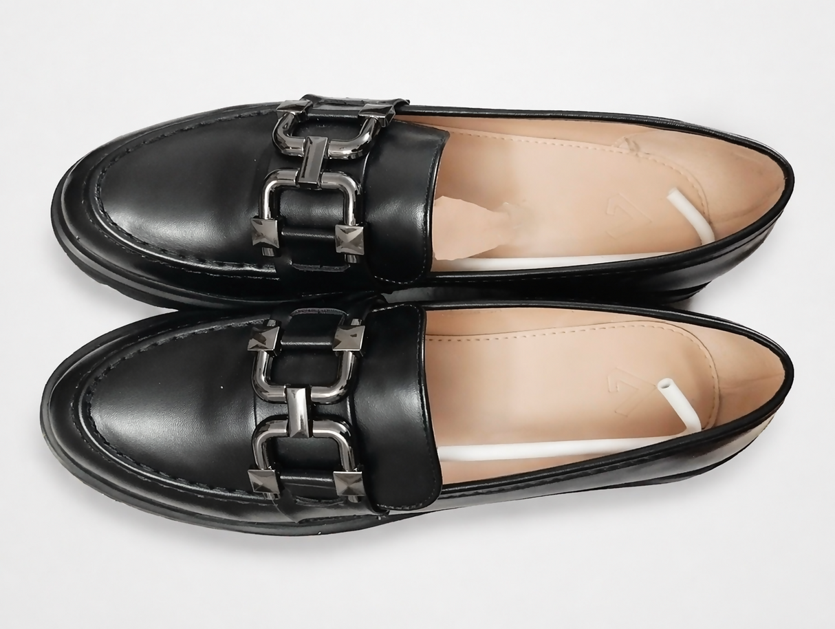 Almas | Black Loafers | Women Shoes | Casual Shoes | Size:41 | Brand New