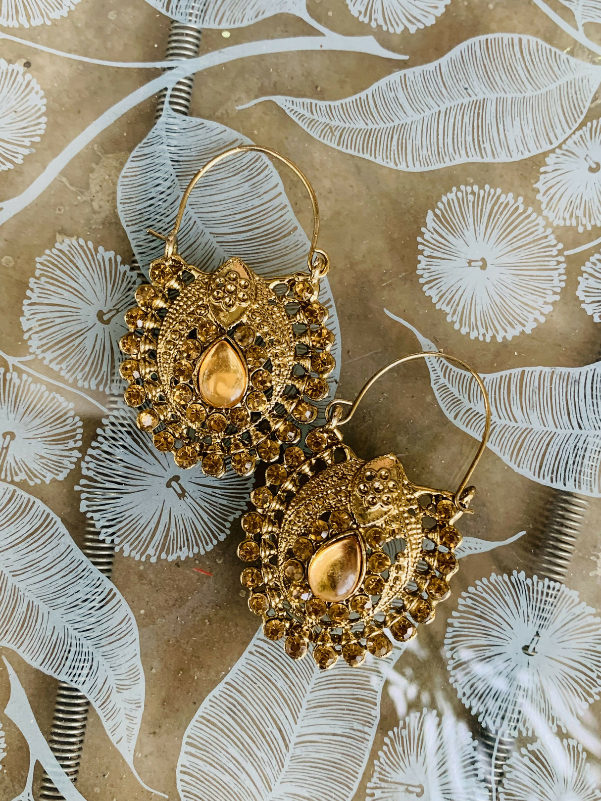 Golden Jhumkas | Women Jewelry | Small | New