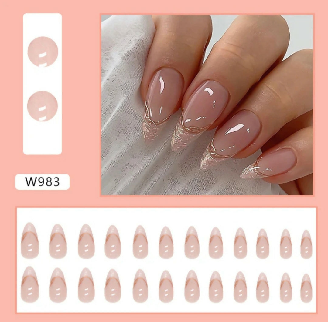 Press on nails set- N109 | Women Accessories | Nails | Brand New