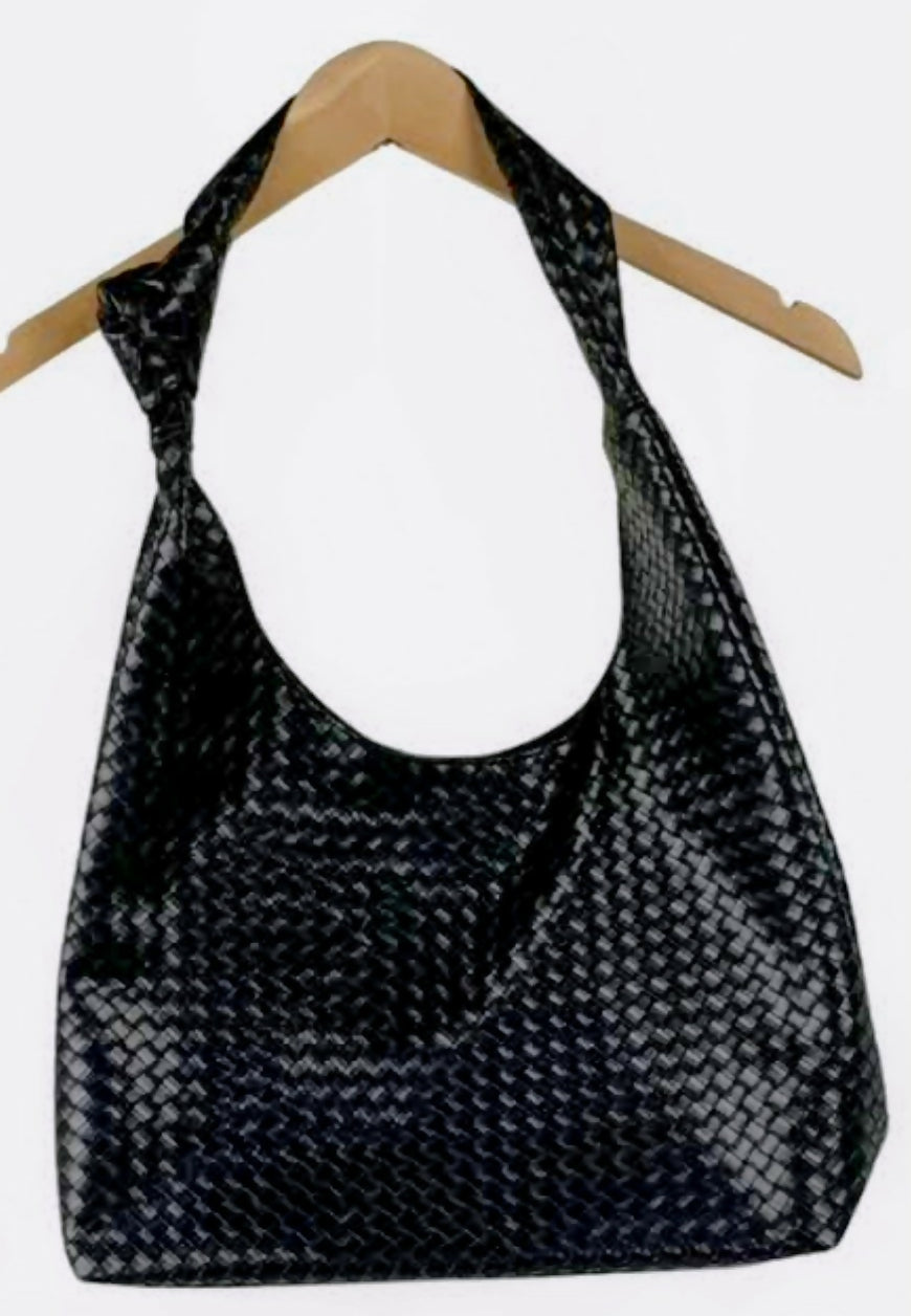 Ulta Beauty Black faux Leather Hobo Bag | Women Bags | Shoulder & Tote Bags | Medium | Black | New