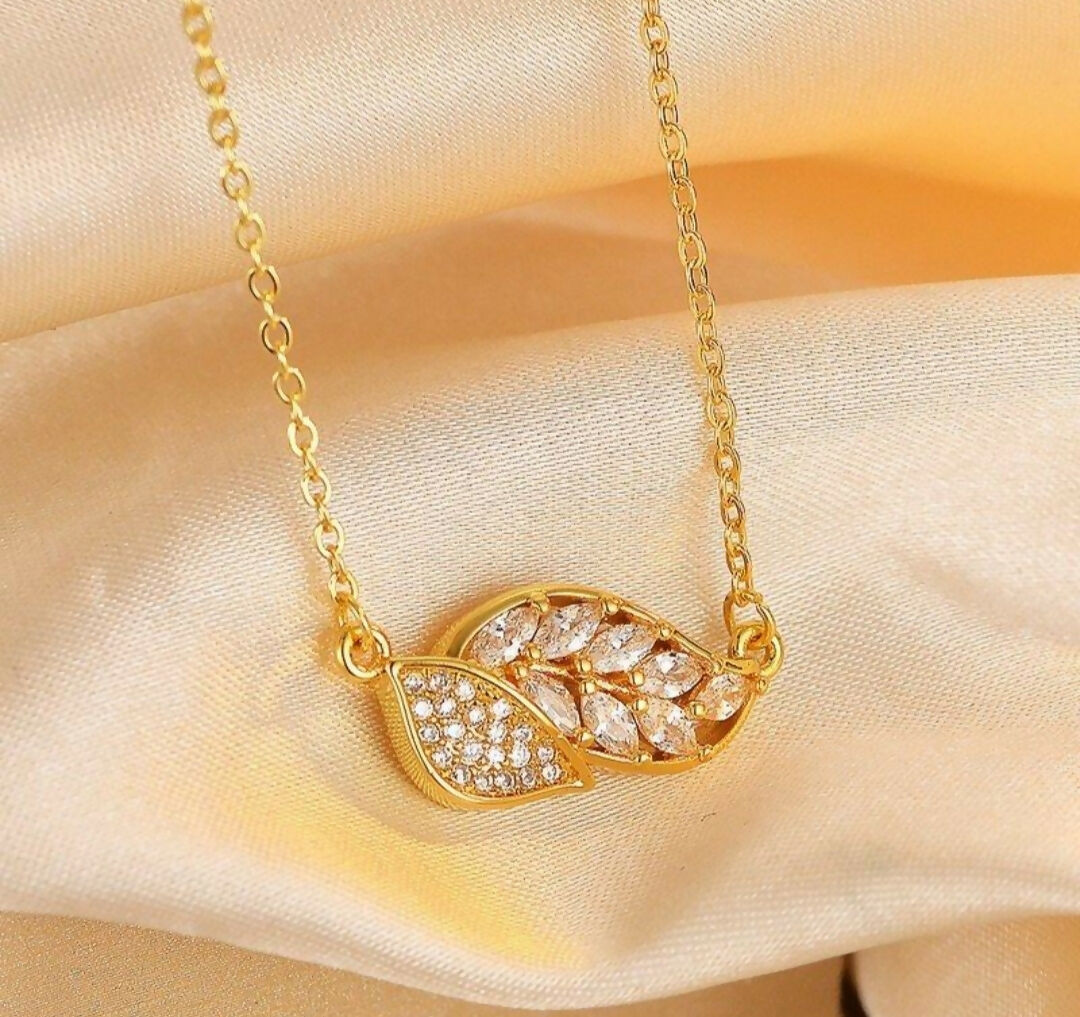 Leaf Necklace-300 | Women Jewelry | Necklaces & Pendants | Brand New